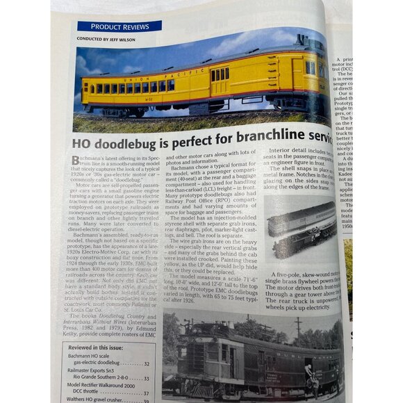 Model Railroader Magazine Back Issue u  June 1997 Vol 64 No 6 Northern Nevada Ry - Picture 8 of 12